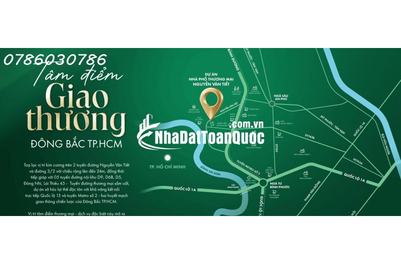 KDC NGUYỄN VĂN TIẾT – SỔ RIÊNG CHỈ 4,53 TỶ